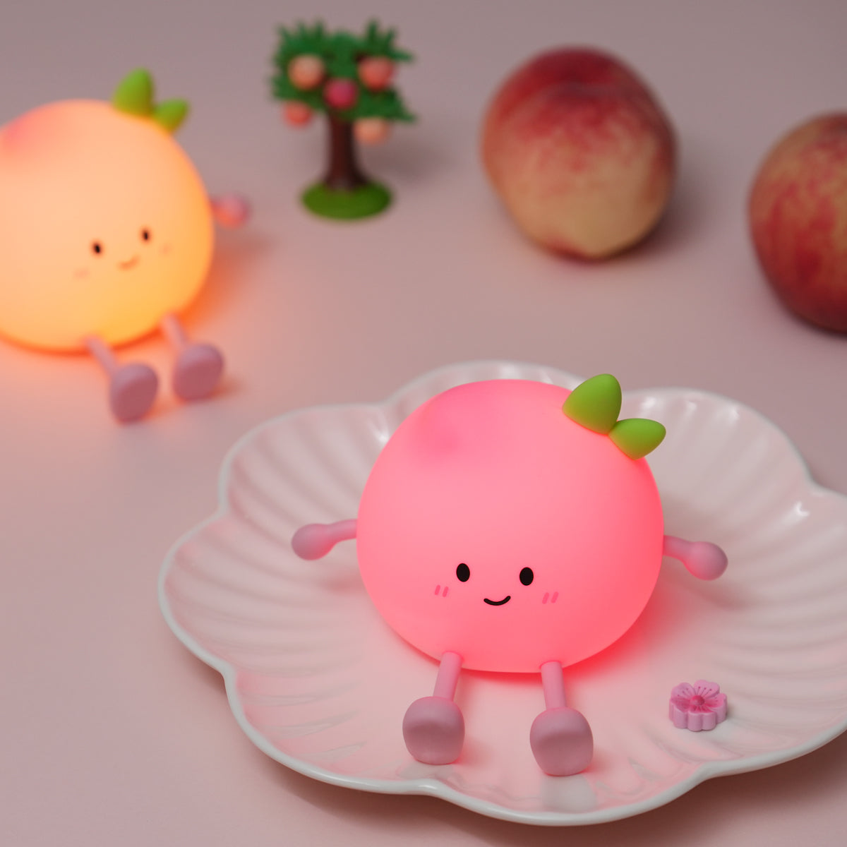 Peach Silicone Night Light