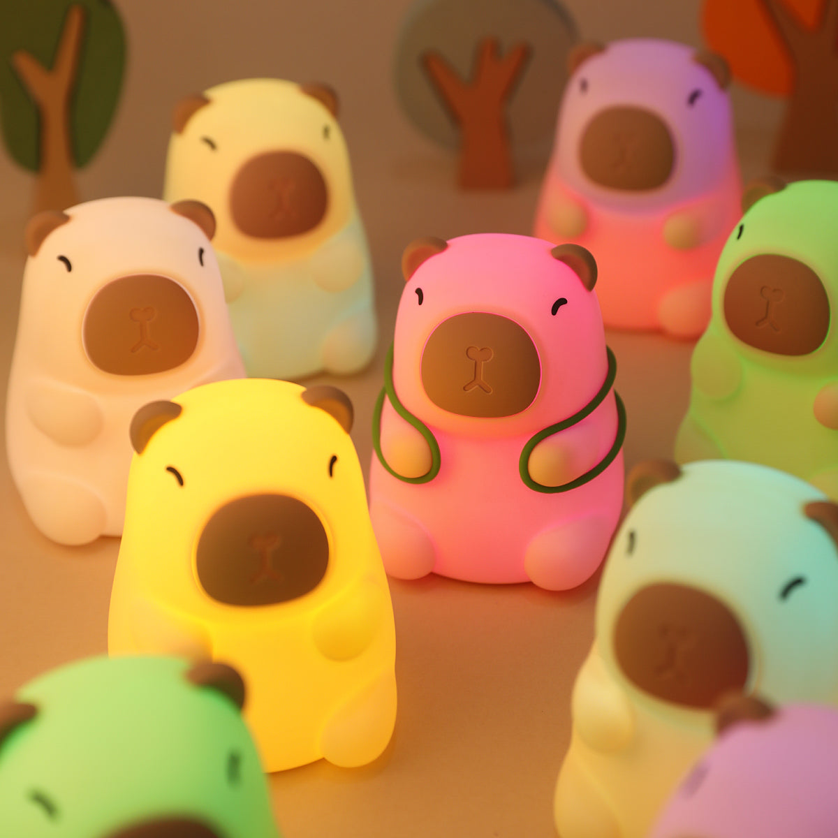 Capybara Silicone Night Light