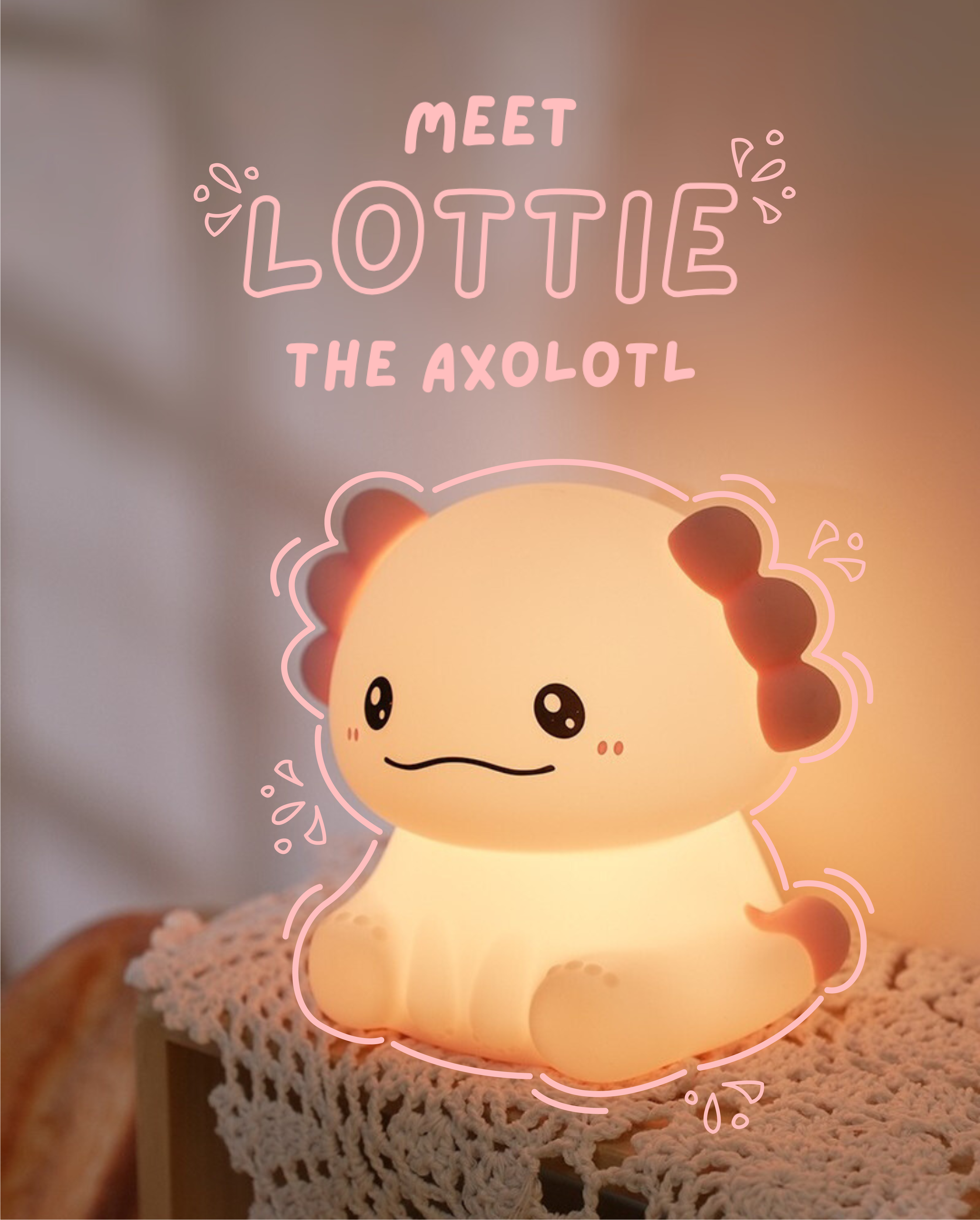 Lottie the Axolotl