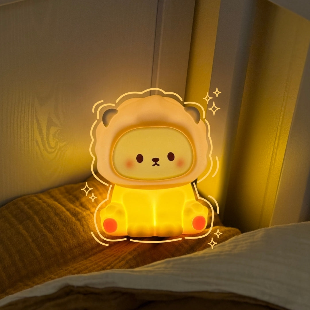 Lion Silicone Night Light